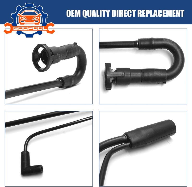 Goopool Fuel Pressure Regulator Vacuum Vapor Canister Purge Harness Hose Compatible with Buick Century/Pontiac Grand Prix 1998-2005 3.8L Replaces # 24506640 - Image 4